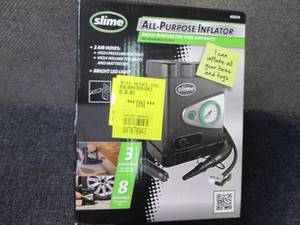 lot 362 image: Slime All Purpose Inflator...
