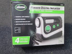 lot 365 image: Slime Rugged Digital Inflator...