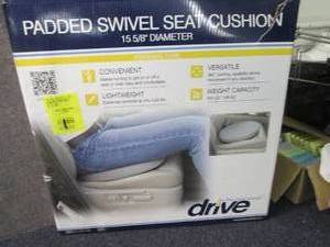 lot 284 image: Padded Swivel Seat Cushion...