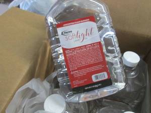 lot 7 image: 3  Gallons Softlight Sterno Lamp O...