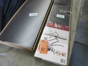 lot 25 image: 2- 36 inch HDC Decorative Shelves...