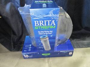 lot 110 image: 10 Cup Brita Stream Pitcher...