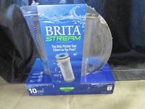 lot 111 image: 10 Cup Brita Stream Pitcher...