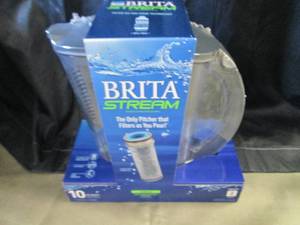 lot 115 image: 10 Cup Brita Stream Pitcher...
