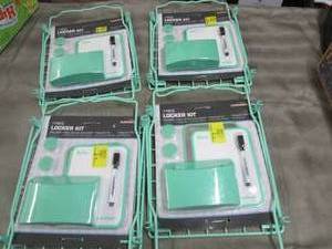 lot 128 image: 4- 7pc Locker Kits W3...