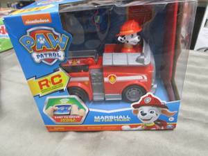 lot 130 image: Paw PatrolMarshall RC Fire Truck Y4...