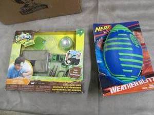 lot 136 image: Science Kit, Nerf Football W3...