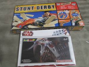 lot 168 image: Star Wars Model Kit, Stunt Derby ZZ...