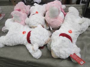 lot 177 image: 5- 2018 Plush Bunnies & Lambs Super...