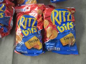 lot 209 image: 12- 3 oz Bags Ritz Bits Cheese...