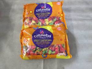 lot 227 image: 2 - 14 oz Bags Catawa Fruit Chews M...