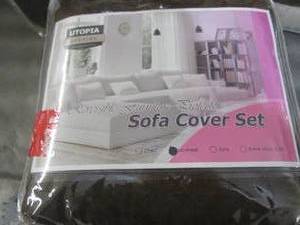 lot 231 image: 1 Sofa & 2 Loveseat Cover Sets...