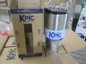 lot 243 image: 6 - 30 oz Kpic Insulated Tumblers...