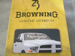 lot 245 image: Browning Windshield Shade...