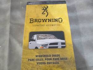 lot 246 image: Browning Windshield Shade...