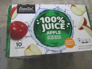 lot 259 image: 3- 10 pks Apple Juice...