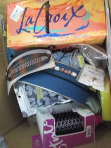 lot 408 image: Jewelry, Bag Tags, Sparkling Wate, ...