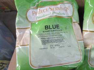 lot 419 image: 3- 2lb Blue Sugar Substitute...