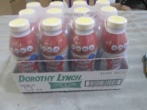 lot 449 image: Case of 12- 16 oz Dorothy Lynch Lig...