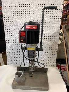 lot 1 image: Craftsman 12 Horsepower Hollow Chisel Mortiser
