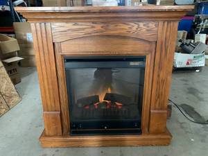 lot 51 image: Dimplex Electric Fireplace 37 Wide 36 Tall