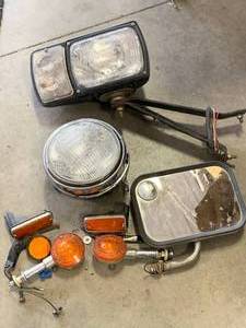 lot 61 image: Plow Light, Lights, Mirror