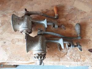 lot 38 image: 2-Universal Hand Grinders