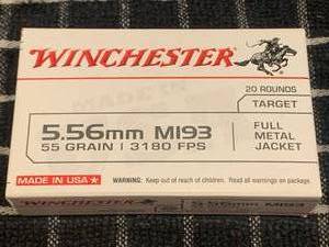 20 Rounds 5.56 55gr Ammo Ammunition