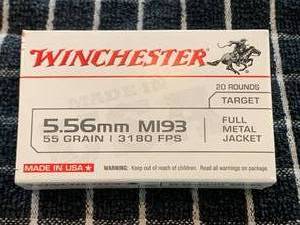 20 Rounds 5.56 55gr Ammo Ammunition