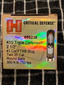 20ea .410 Triple Defense Shells