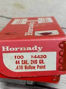 Lot of 19 .44 Cal 240gr Bullets