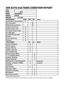 2011 Chevrolet Cruze LT - ONE OWNER