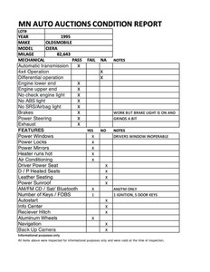 1995 Oldsmobile Ciera SL - 2 OWNERS