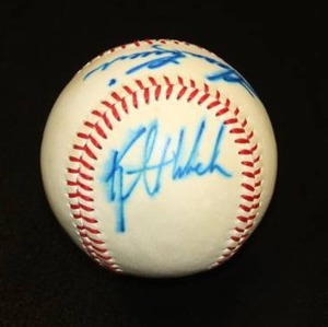 lot 7 image: Minnesota Twins Harmon Killebrew & Kent Hrbek Autograph Baseball