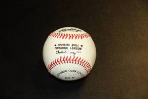 lot 8 image: St. Louis Cardinals Stan Musial Autograph Baseball
