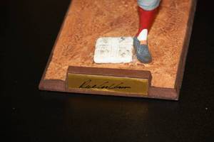 lot 32 image: 1990 Pro Sports Richie Ashburn Figurine Autograph 11802162