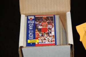lot 80 image: 1991-92 Fleer Basketball Series II Complete Set  2 sets