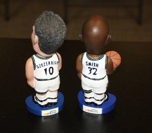 lot 25 image: Minnesota Timberwolves Wally Szczerbiak & Joe Smith Bobblehead