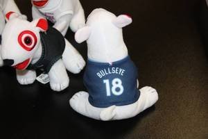 lot 95 image: Minnesota Timberwolves Target Bullseye Plush SGA Lot  10 Plush