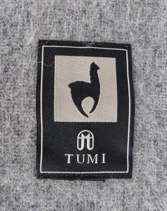 (never used quality item) TUMI Alpaca Wool Gray Throw Blanket