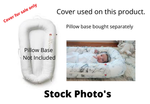 (used once) Carrara Marble DockAtot Deluxe Cover Only