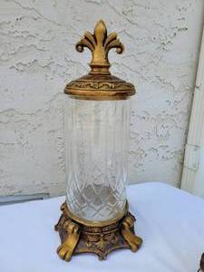 lot 66 image: Ornate Lidded Cannister Set