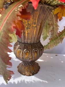 lot 15 image: 3 Harvest Faux Florals