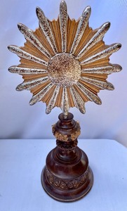 lot 26 image: Football Sculpture, Abstract Art & Faux Plant