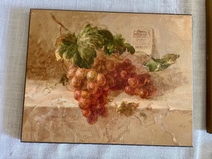 lot 122 image: Decorative Wine Themed Trivets