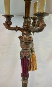 lot 144 image: Decorative Floor Lamp