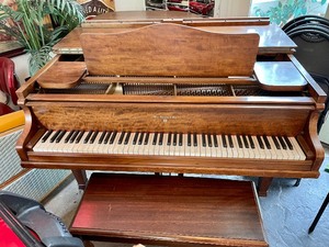 lot 193 image: W.M. Knabe and Company Grand Piano