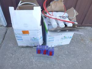 lot 5 image: Qty of 2 Brita under sink water filtration systems.. Looks complete but may include extra parts As shown.