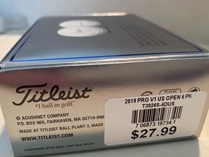 lot 28 image: Titleist Pro VI Golf Balls (NEW)