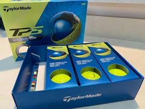 lot 31 image: Three Sleeves Taylor Made TP5 Golf Balls